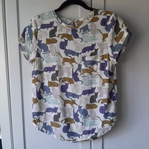H&M Cat Camouflage T-shirt